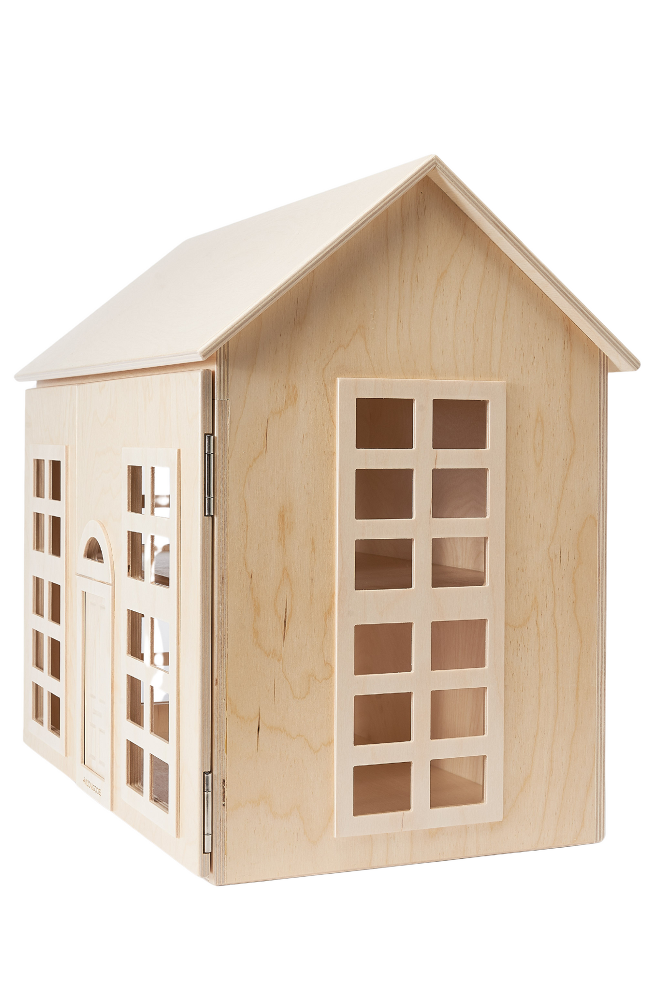 A side of the Hudson Dollhouse is shown -- displaying a large window. 
