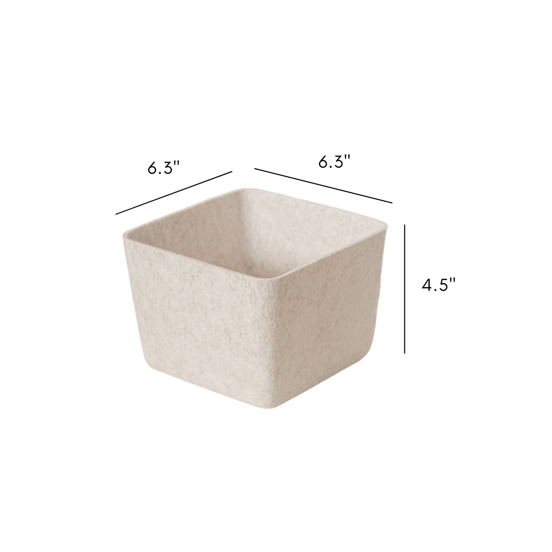 The Sculpted Bin - Petite | Set of 3