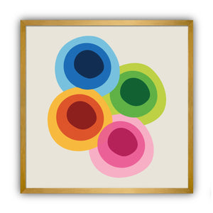Interlocking Artwork, Framed