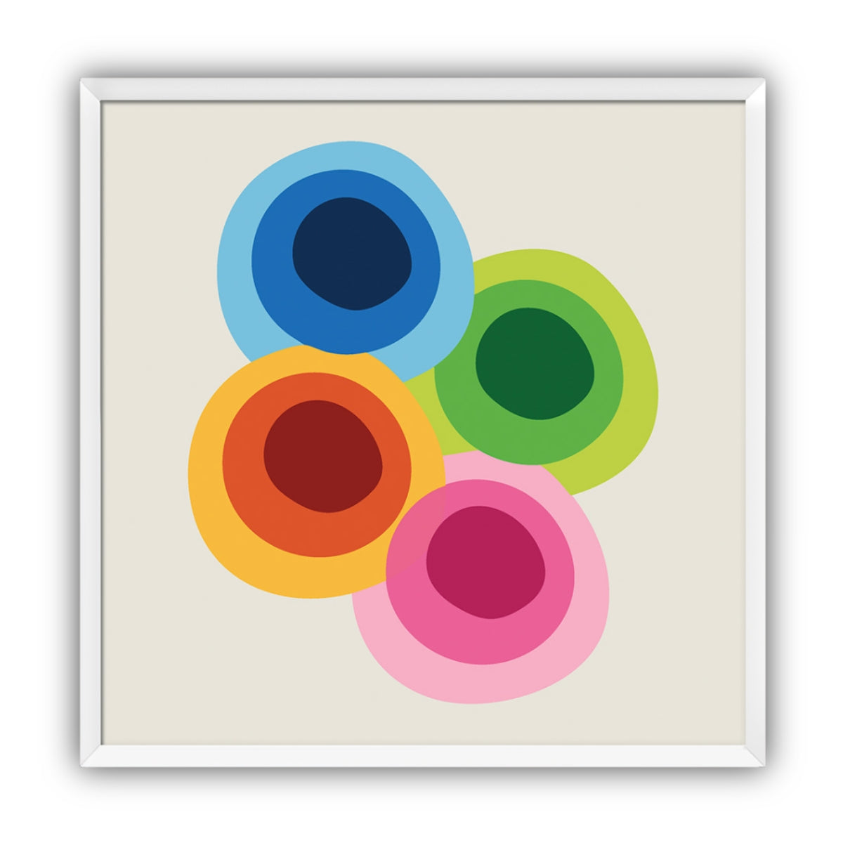 Interlocking Artwork, Framed