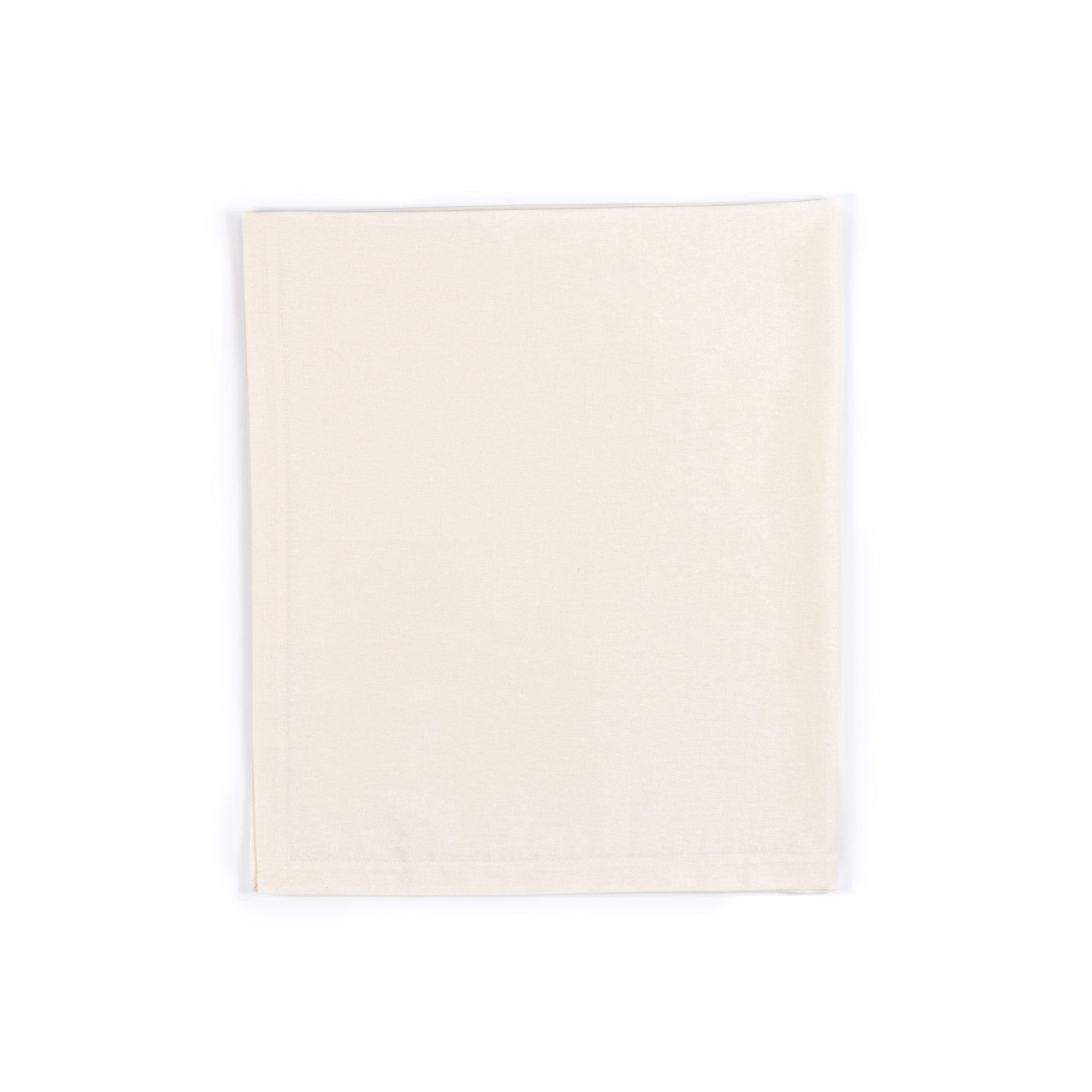 MIlton and Goose cream colored table cloth made to fit on the Crescent table or Round Crescent table.