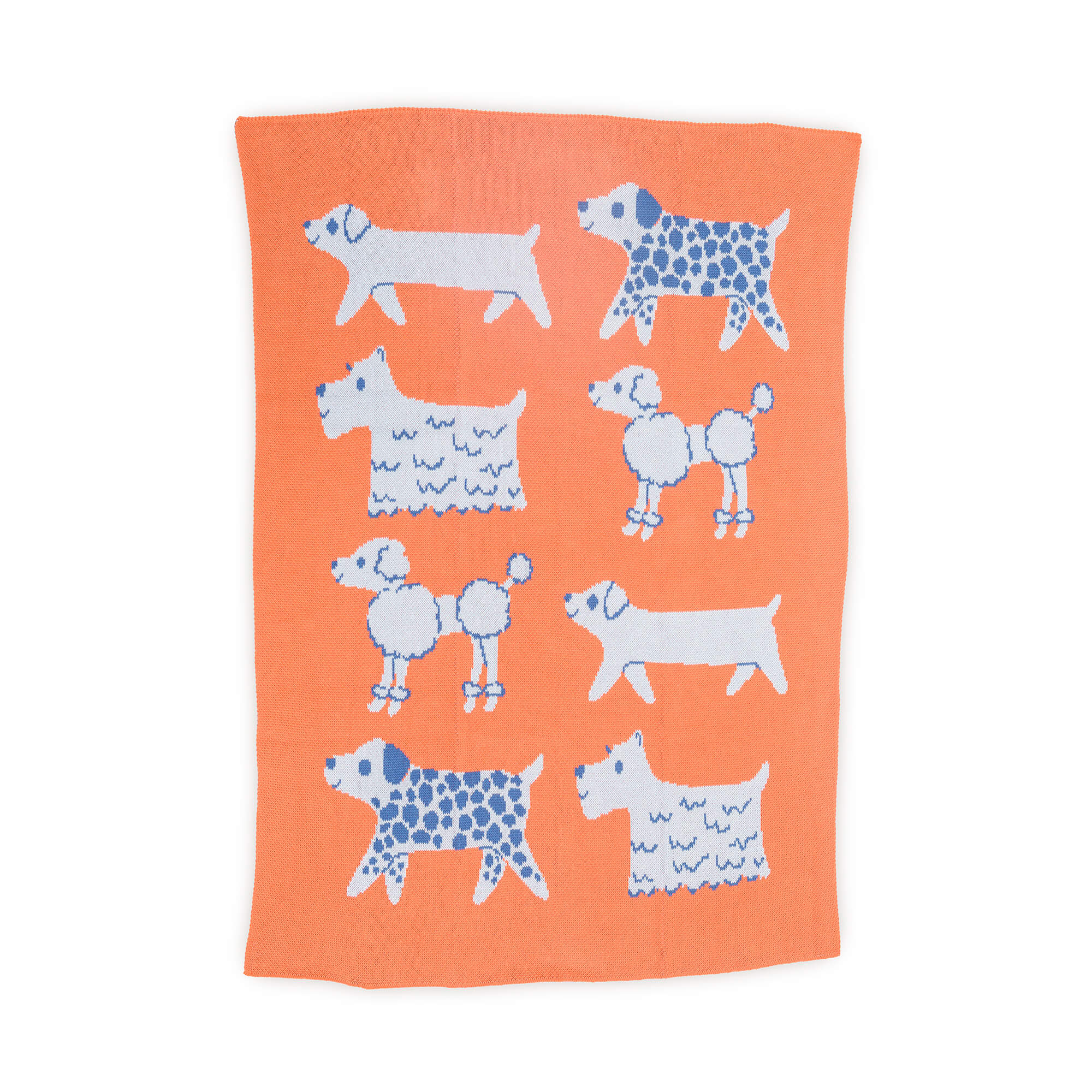 Puppies - Knit Baby & Kids Blanket