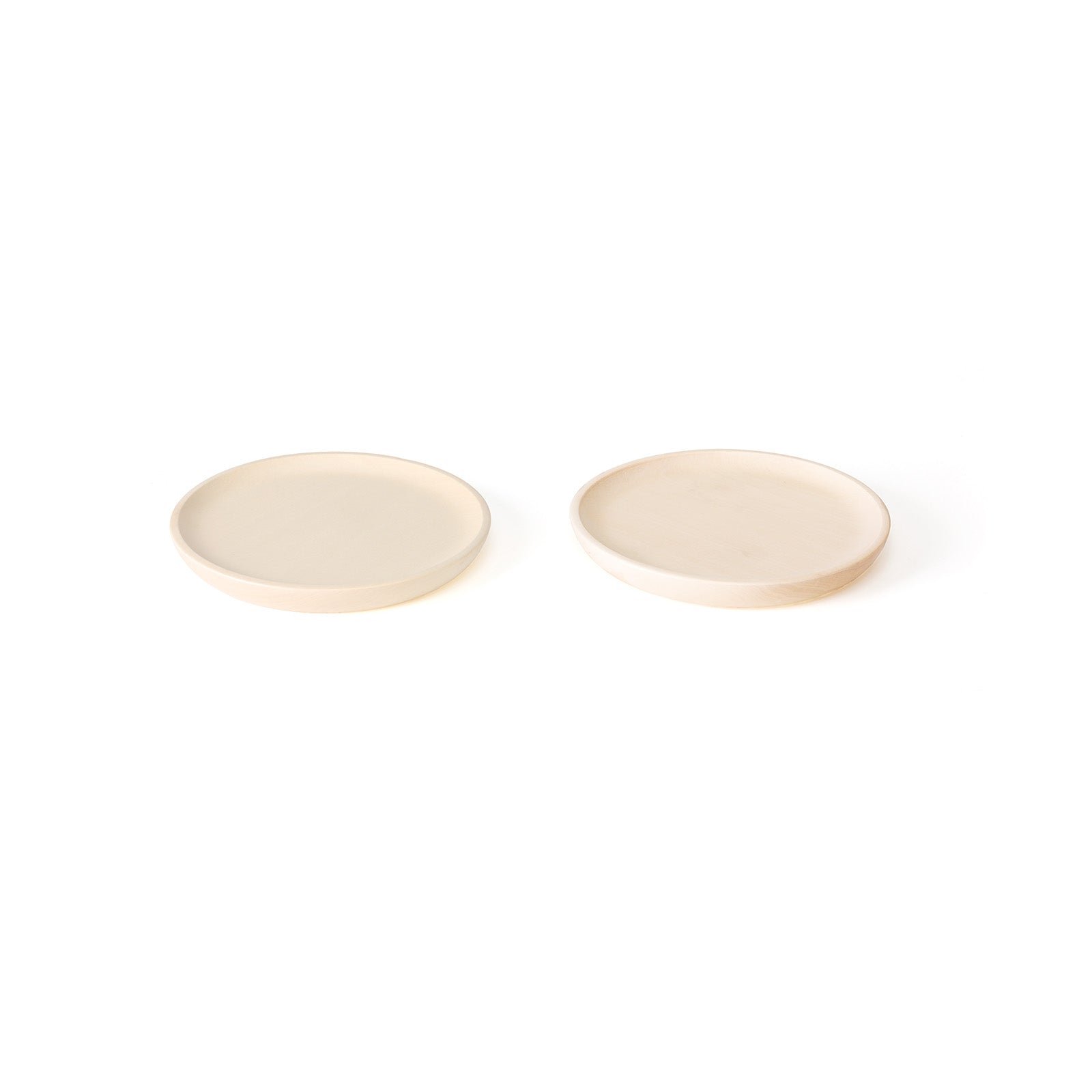Wood Play Plates, Set of 2