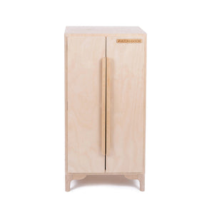 Luca Play Refrigerator in Natural – Minimalist Play Kitchen Accessory Set by Milton & Goose