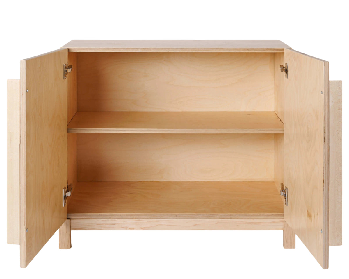 Terry Storage Cabinet – Wood Toy Storage | Milton & Goose